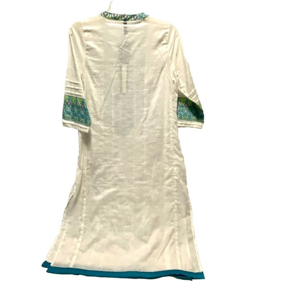 Ethnic By Outfitters Woman Kurti Kurta top XS 17” Armpit To Armpit 39” Long - Picture 2 of 8